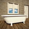 Comment nettoyer une baignoire en fonte