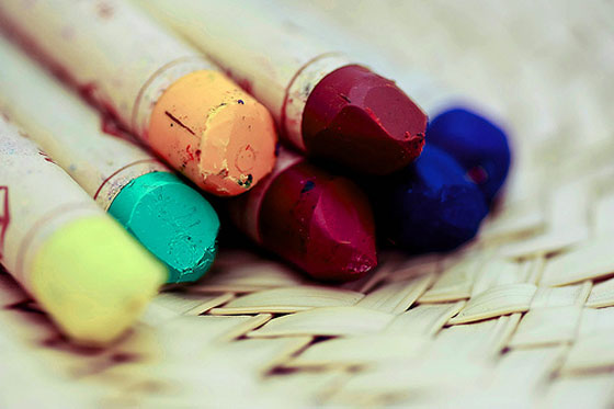 Comment nettoyer des traces de crayons pastel