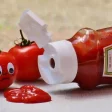 nettoyer une tache de ketchup